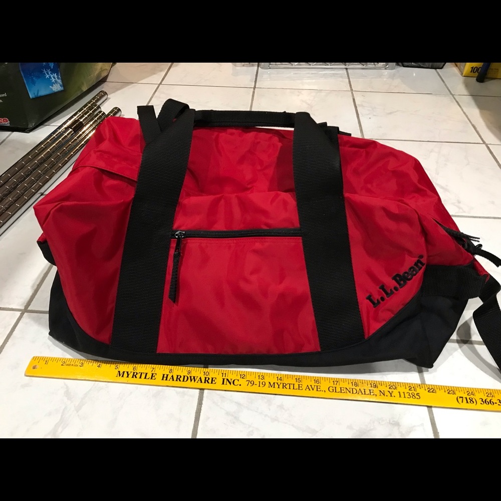 🆕️ L.L.Bean Duffel Red Bag
